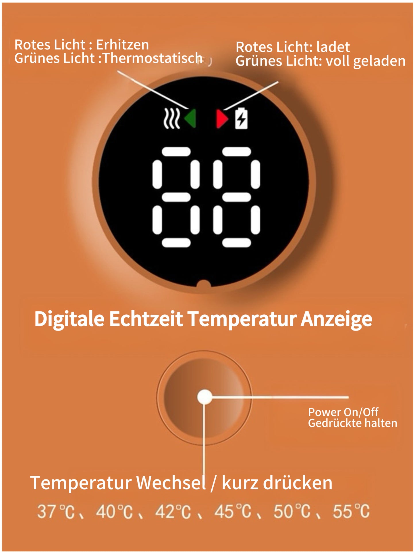 Babyflaschen wärmer für unterwegs